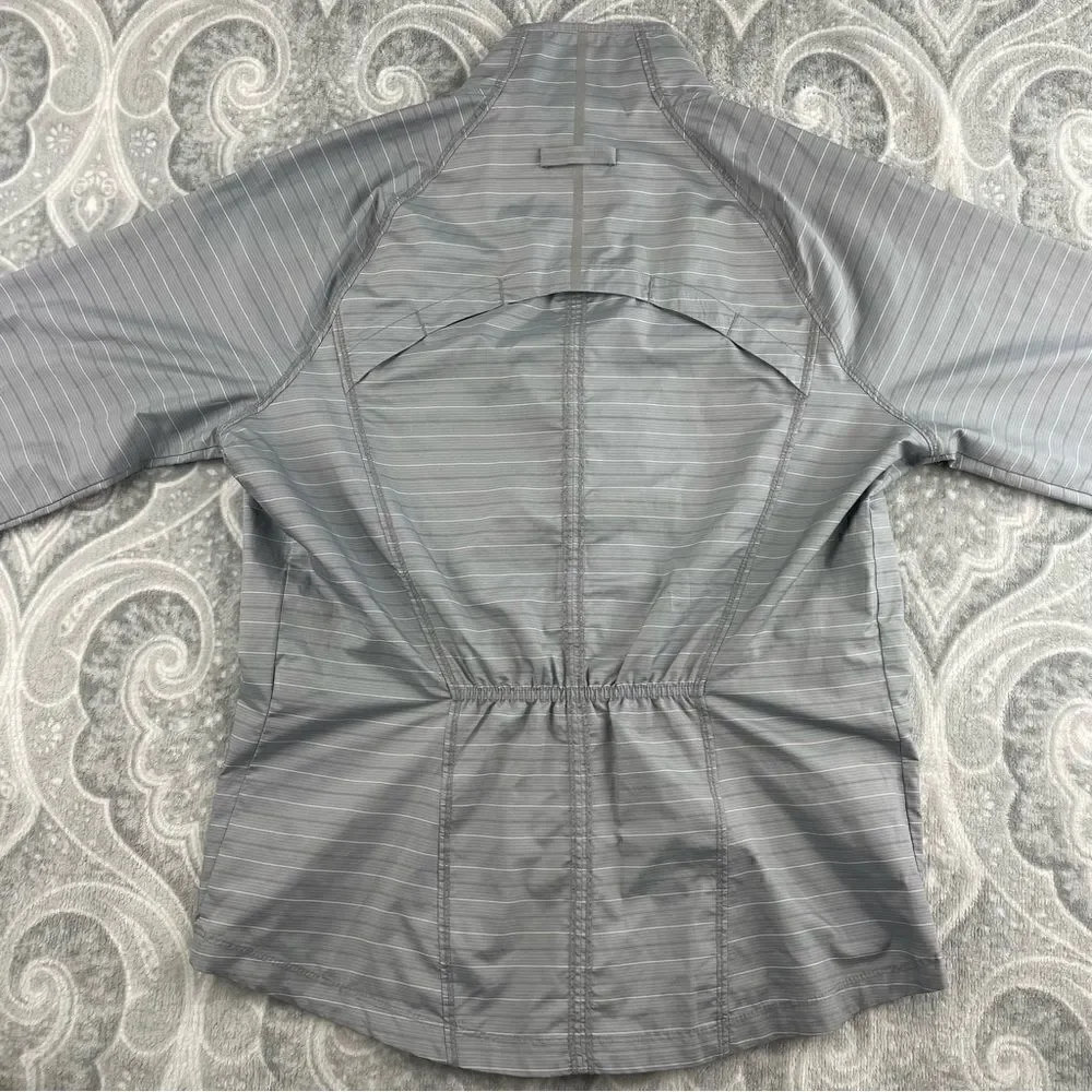 Athleta Stripe Jammin' Run Jacket